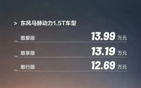 12.69万起，东风风神皓极上市，但并不值得买-东风风神ⅹ30