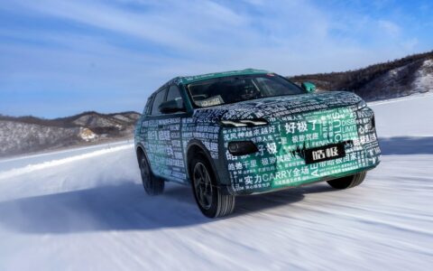 黑河极寒测试 东风风神皓极冬测谍照曝光-黑河极寒天气