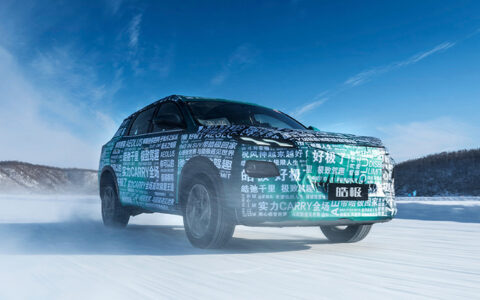 黑河极寒测试，东风风神皓极官方谍照曝光-东风风神ⅹ30