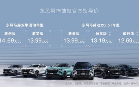 东风风神皓极正式上市 13万高端混动SUV拥有40万实力-东风风神phev