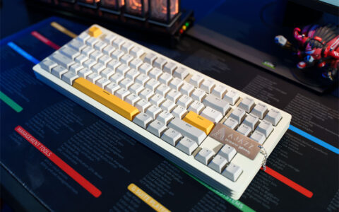 键盘届的“重工摇滚选手”，黑爵AKC087全金属堆叠三模键盘-黑爵键盘ak33怎么连接蓝牙