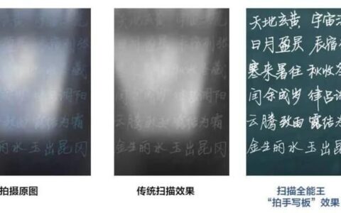 手写板也能被拍出印刷效果！扫描全能王“拍手写板”功能全新上线-手写扫描变成电子版的app叫什么来着