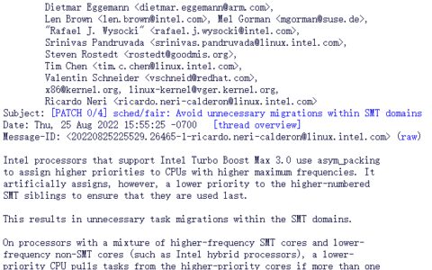 Linux再获英特尔CPU大小核优化，性能直追Win11-linux内核调优工具