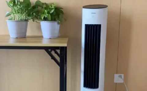 美的家用空调扇评测：手机遥控双控制，负离子净化，强劲加湿制冷-美的风扇可以用手机遥控吗怎么设置