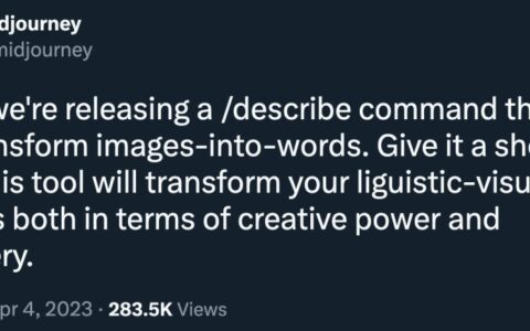 给张图就能反推Prompt AI绘画神器Midjourney能够“看图说话”了-ai反转图案