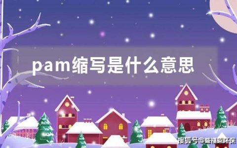 pam缩写是什么意思(pam是什么意思)-pac pam是什么意思