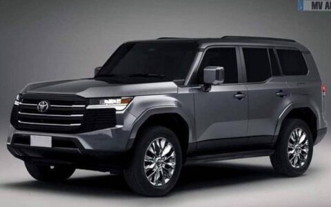 原创
全新丰田普拉多最新图片曝光，造型更硬派，预计明年上市-全新丰田普拉多2022