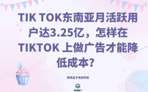 Tik Tok活跃用户达3.25亿，怎样在 TikTok 做广告才能降低成本？-tiktok广告出价