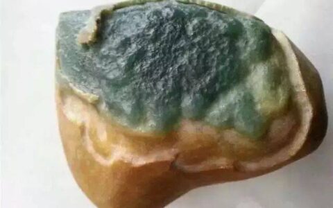 翡翠原石摇身一变成了蝎子-翡翠原石变种原因