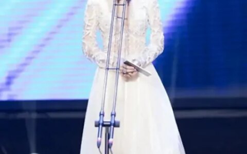 33岁舒畅穿镂空裙太美 V领风格秀美颈 颜值身材如少女-舒畅同款连衣裙