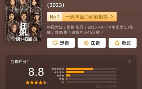 《狂飙》口碑崩了，评分从9.1到8.8，大结局至少4个方面没说清楚-狂飙简介