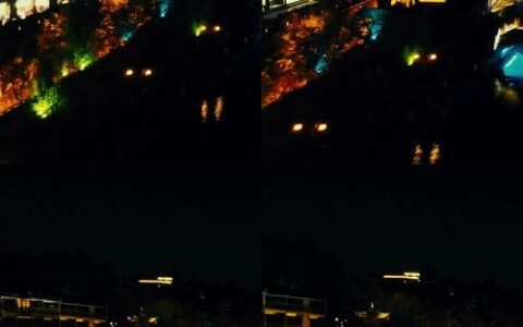 航拍:湖南凤凰古城，夜景美伦美奂，白天温婉可人，截然不同-凤凰古城夜景最美的地方