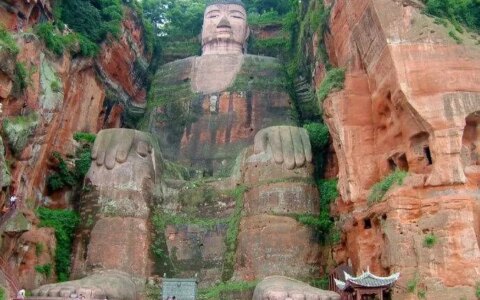 乐山大佛！四川省乐山市！-乐山大佛佛像介绍