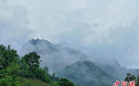 国家4C级露营地锦绣大明川雨后山水美如画-石家庄 锦绣名家