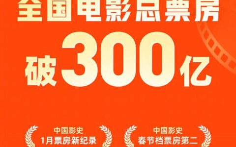 2023全国电影总票房破300亿 7月票房有望创新高-2021年电影的票房