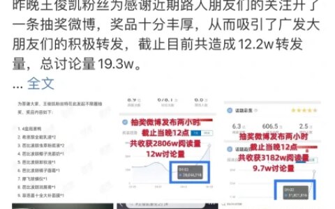 王俊凯的圈粉能力有多强？路人围观粉丝反黑抽奖，直接喊小凯宝宝-王俊凯粉丝有多牛