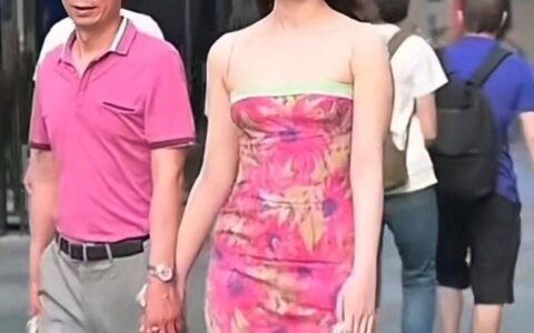 牵手门风波之后，董思槿颜值一般，为何吸引无数街拍摄影师围堵？