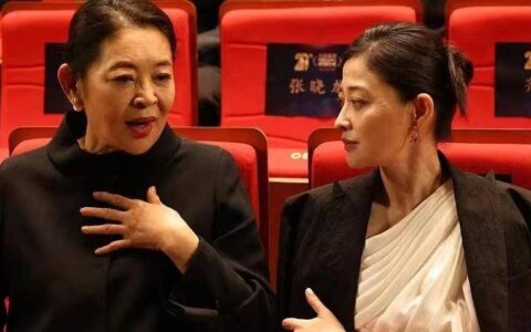 梅婷同框倪萍，两人五官气质好像啊，梅婷脸上长痘眼神强势有气场-梅婷和倪萍越来越像了