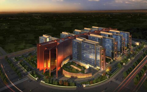 原创
印度建成超级办公楼！可容纳一座城镇人口，比美国五角大楼还大！-印度办公室文化特色