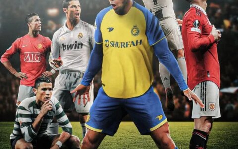 2月10日沙特超级联赛，利雅得胜利对阵麦加统一，C罗大四喜，如何评价这场比赛？-球赛沙特