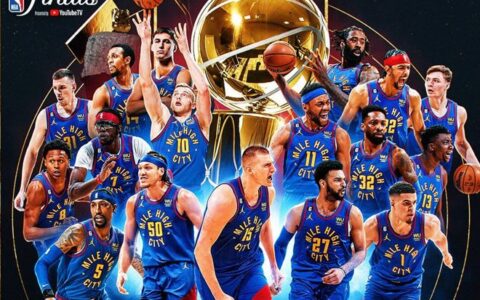 28岁FMVP约基奇：小人物逆袭的典范，曾经备受嘲笑和冷落-约基奇离场