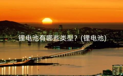 锂电池有哪些类型？(锂电池)