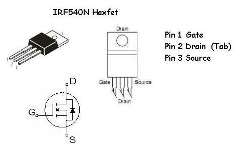 IRF540N：功率MOSFET的研究与应用
