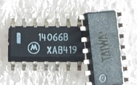 CD4066四路双向开关引脚图及特性