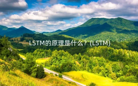 LSTM的原理是什么？(LSTM)