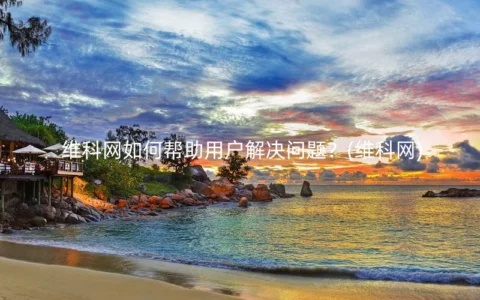 维科网如何帮助用户解决问题？(维科网)