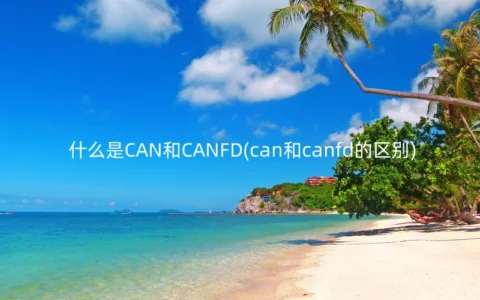 什么是CAN和CANFD(can和canfd的区别)
