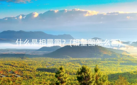 什么是相量图？(相量图怎么画)