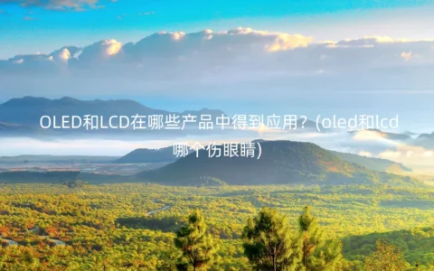 OLED和LCD在哪些产品中得到应用？(oled和lcd哪个伤眼睛)
