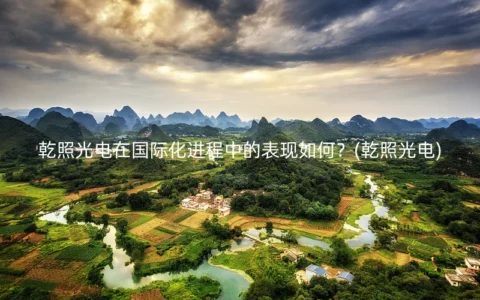 乾照光电在国际化进程中的表现如何？(乾照光电)