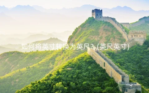 如何将英寸转换为英尺？(英尺英寸)