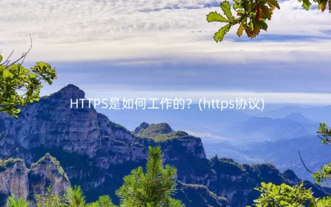 HTTPS是如何工作的？(https协议)