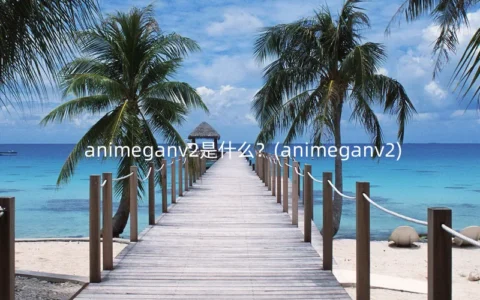 animeganv2是什么？(animeganv2)