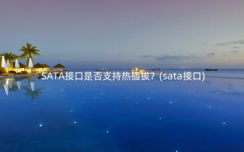 SATA接口是否支持热插拔？(sata接口)