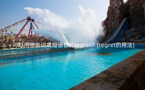 可以用哪些词或短语替代regret？(regret的用法)