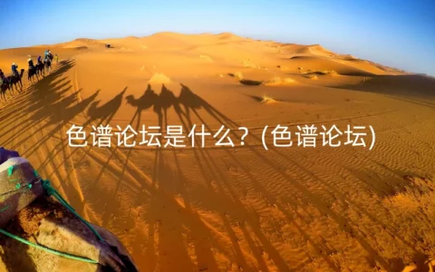 色谱论坛是什么？(色谱论坛)