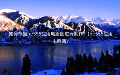 如何根据ne555应用电路图进行制作？(ne555应用电路图)