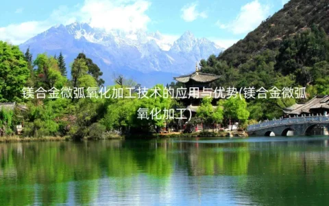 镁合金微弧氧化加工技术的应用与优势(镁合金微弧氧化加工)