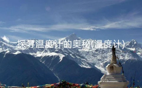 探寻温度计的奥秘(温度计)
