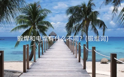 锻焊和电焊有什么不同？(锻组词)
