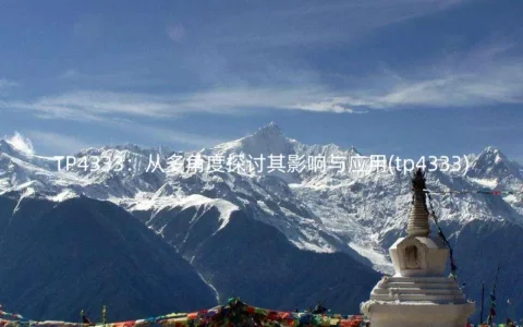 TP4333：从多角度探讨其影响与应用(tp4333)