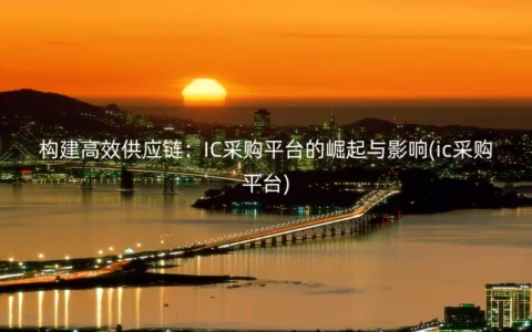 构建高效供应链：IC采购平台的崛起与影响(ic采购平台)