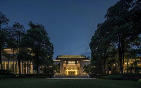 广州夜景更新实践-松园宾馆照明设计