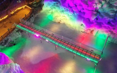 浪漫~延庆云瀑沟风景区冰瀑夜场开放