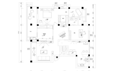 147㎡装修案例分享，楼顶弄个露天影院，真是让人羡慕不已！