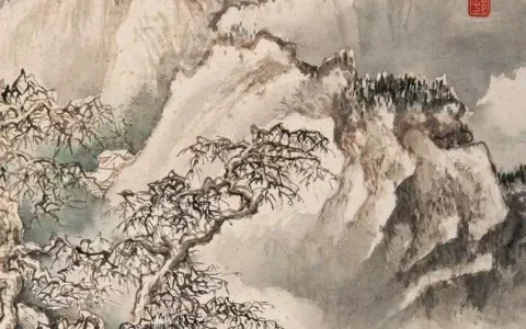 这些山水画，堪称传递山河之情的巨作一条“劫色”的段子，肚子都笑疼了，这操作太实用了，好笑又精辟